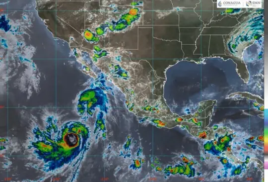 SMN alerta por posible fusión de los Ciclones Tropicales Emilia y Fabio