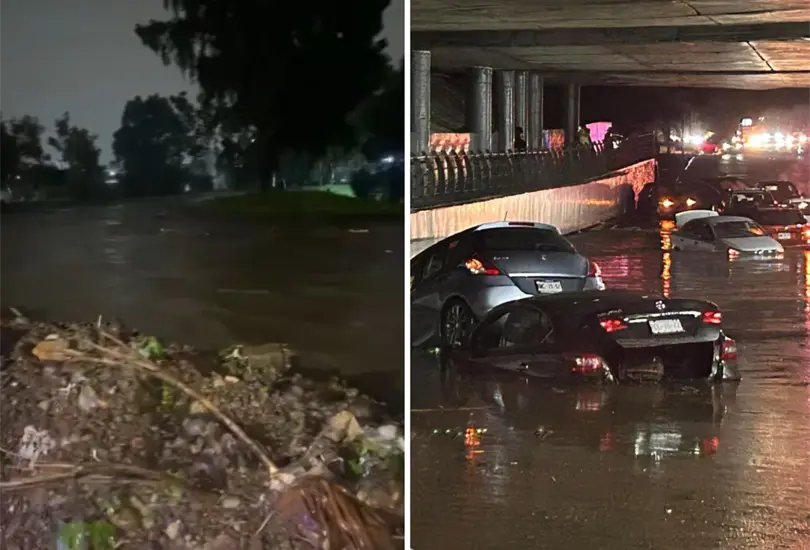 El desbordamiento del R&iacute;o de los Remedios. 