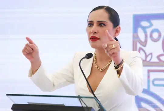 Sandra Cuevas anunció la creación de su nuevo partido político