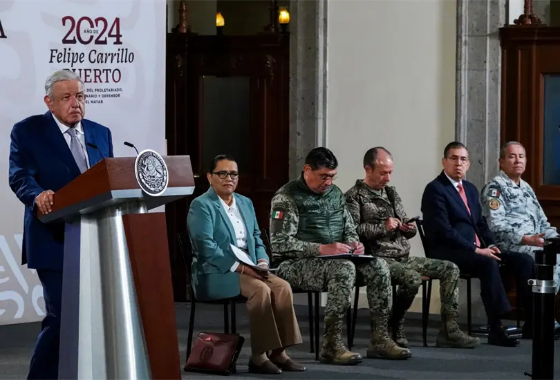 Esto fue dicho en una conferencia de prensa del presidente Andr&eacute;s Manuel L&oacute;pez Obrador