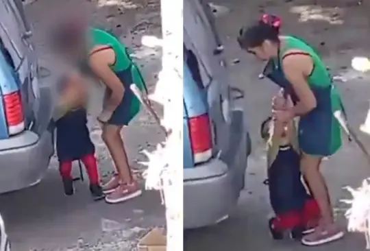 La mujer de 21 años, identificada como Rosa Linda, fue detenida La mujer de 21 años, identificada como Rosa Linda, fue detenida