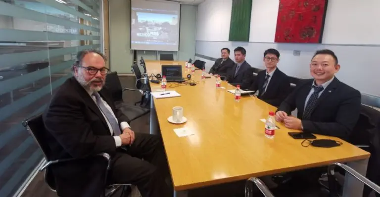 Leopoldo Díaz es cónsul adscrito en Shanghái. Foto: @ConsulMexSha.