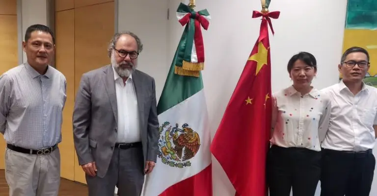 Hasta el momento no se han pronunciado por el altercado.Foto: @ConsulMexSha