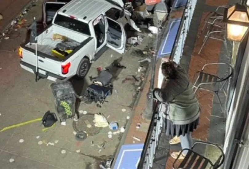El ataque en Nueva Orleans dej&oacute; al menos 15 muertos y varios heridos