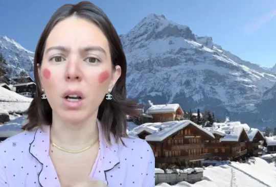 Influencer mexicana explota contra pueblito de Suiza