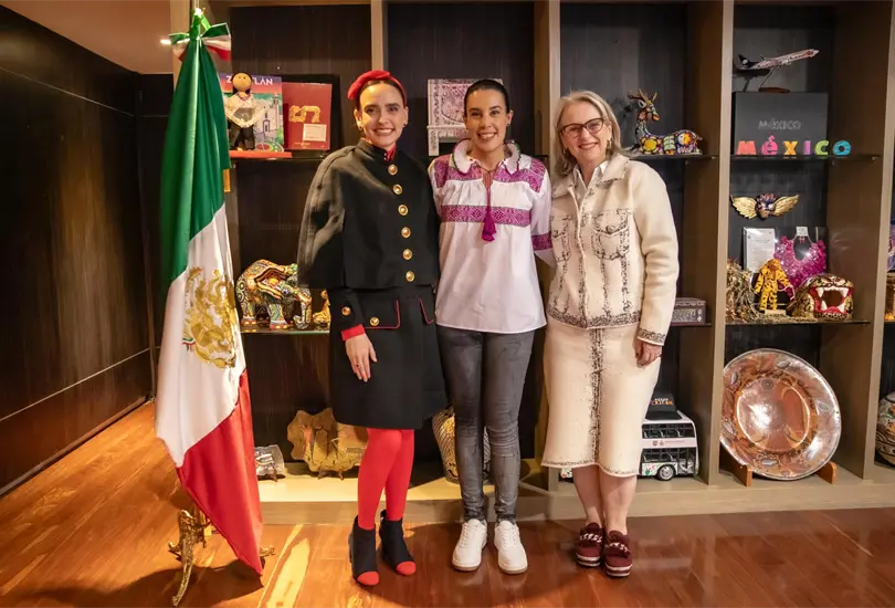 Josefina Rodr&iacute;guez y Altagracia G&oacute;mez impulsan turismo en M&eacute;xico
