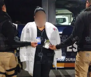 Mujer se hacía pasar por doctora del IMSS para sedar y robar a familiares de internos