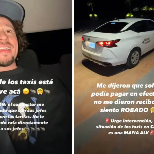 2 mil pesos por 20 minutos: Luisito Comunica denuncia abuso en tarifas de taxis en Cancún