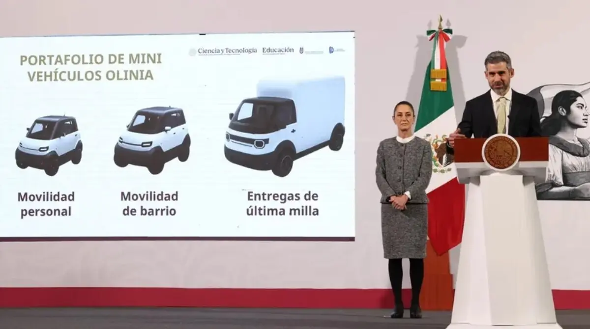  Presentación de Olinia, el auto eléctrico mexicano. 