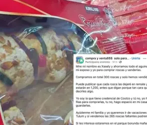 Revendedora de roscas de Costco suplica que le compren: "Hago filas para comprarlas"