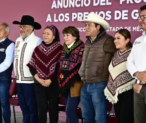 Delfina Gómez y Horacio Duarte impulsan programa para pequeños productores de maíz en Edomex