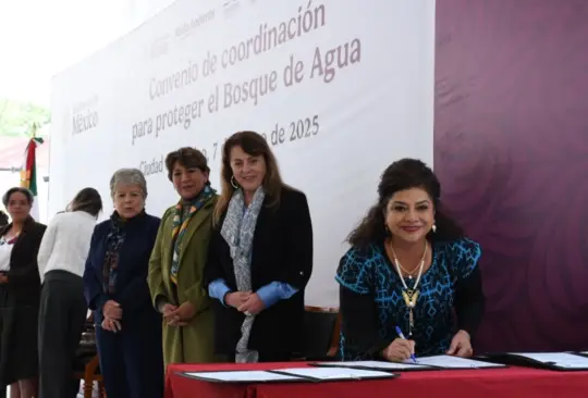 El Bosque de Agua es un vital recurso hídrico para la Ciudad de México. 