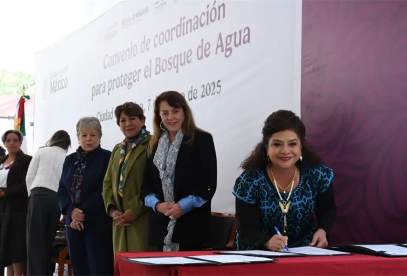 El Bosque de Agua es un vital recurso h&iacute;drico para la Ciudad de M&eacute;xico. 