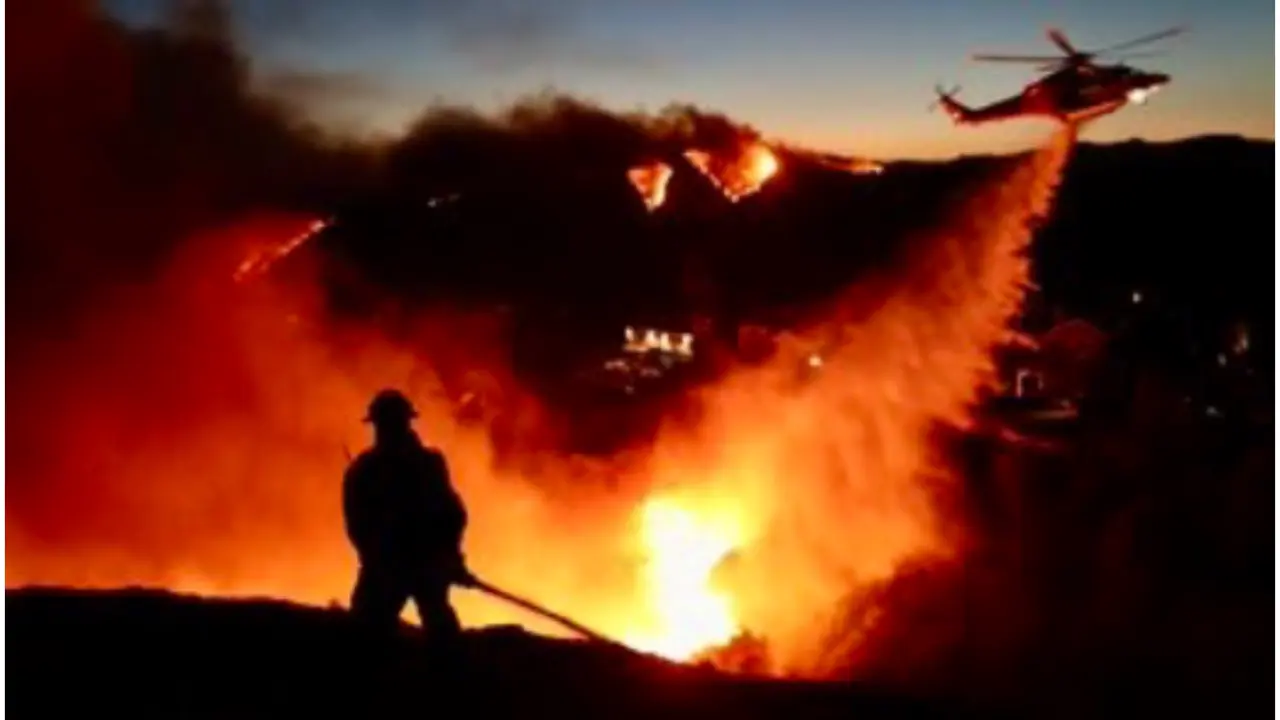 El antes y después de la devastación de los incendios en Los Ángeles ...