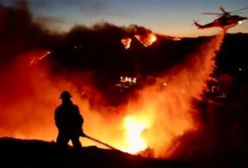 El antes y despu&eacute;s de la devastaci&oacute;n de los incendios en Los &Aacute;ngeles