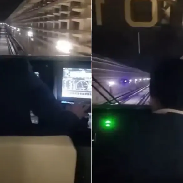 Difunden video de conductor del Metro CDMX presuntamente en estado de ebriedad