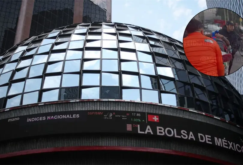 El hombre limpiaba la c&uacute;pula del lugar