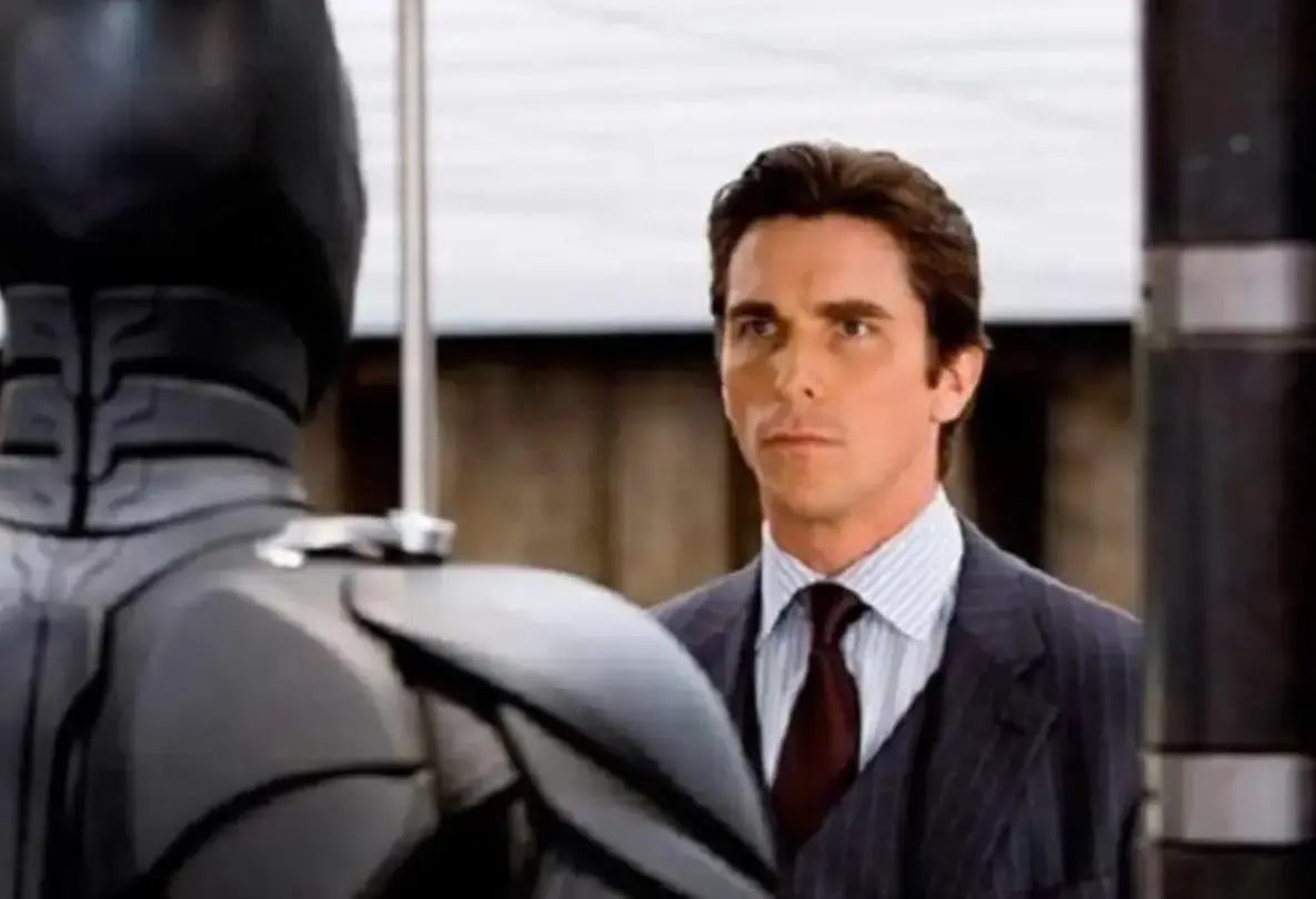 Christian Bale interpretó a Bruce Wayne / Batman
