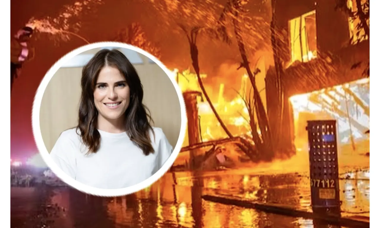  Karla Souza comparte imágenes de cómo el fuego destruyó su hogar 