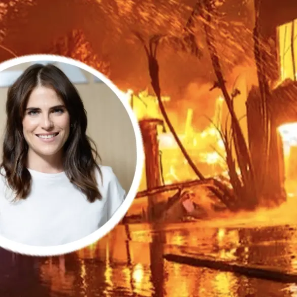 Karla Souza comparte imágenes de cómo el fuego destruyó su hogar