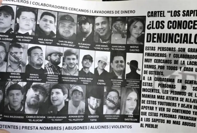 Influencers responden a acusaciones de v&iacute;nculos con Los Chapitos