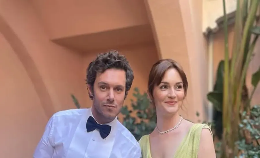 Leighton Meester y Adam Brody