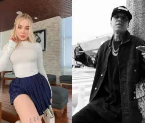 Maya Nazor acusa a Santa Fe Klan de portar armas cerca de su hijo