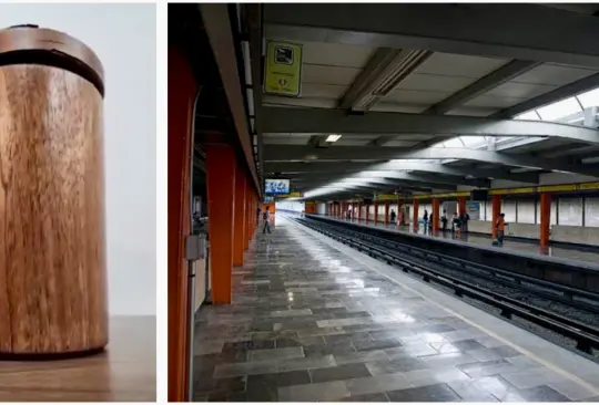 Olvidan urna con cenizas en el Metro de la CDMX