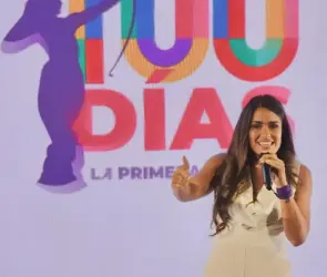 Ale Rojo de la Vega presenta informe de los primeros 100 días de gobierno