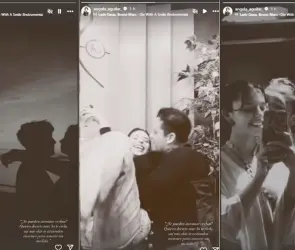 Ángela Aguilar dedica romántico video de cumpleaños a Christian Nodal