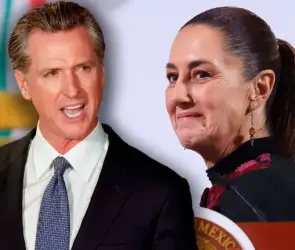 Agradece Gobernador de California apoyo de Sheinbaum en incendios 