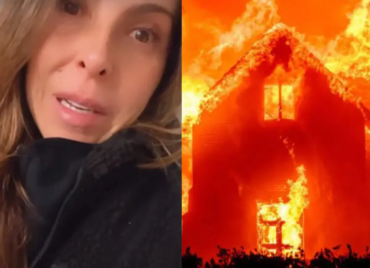  Kate del Castillo, al borde del llanto, evacua su hogar en Los Ángeles por los incendios. 