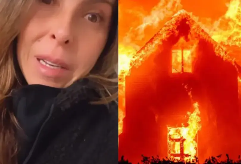 Kate del Castillo, al borde del llanto, evacua su hogar en Los &Aacute;ngeles por los incendios.