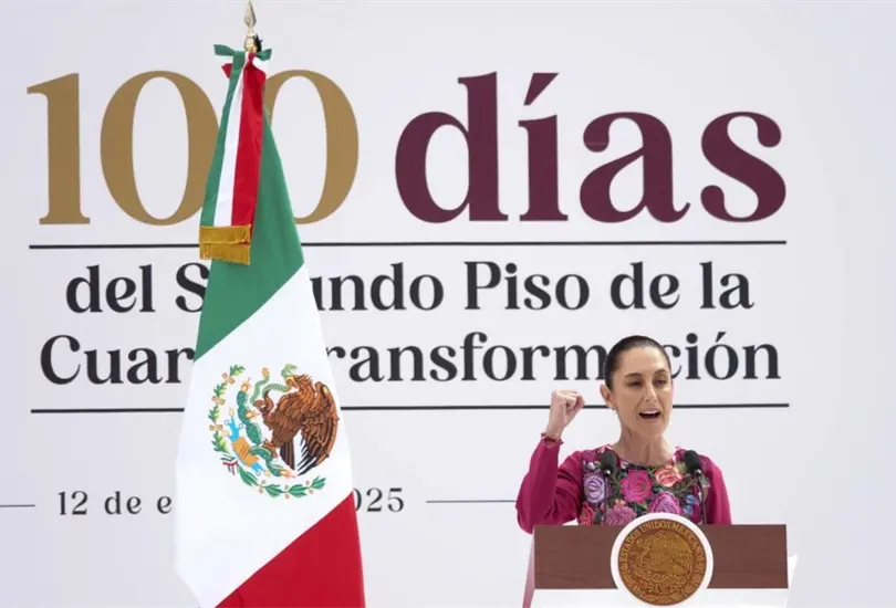 As&iacute; se vivi&oacute; el Informe de los 100 d&iacute;as del Gobierno de Sheinbaum.