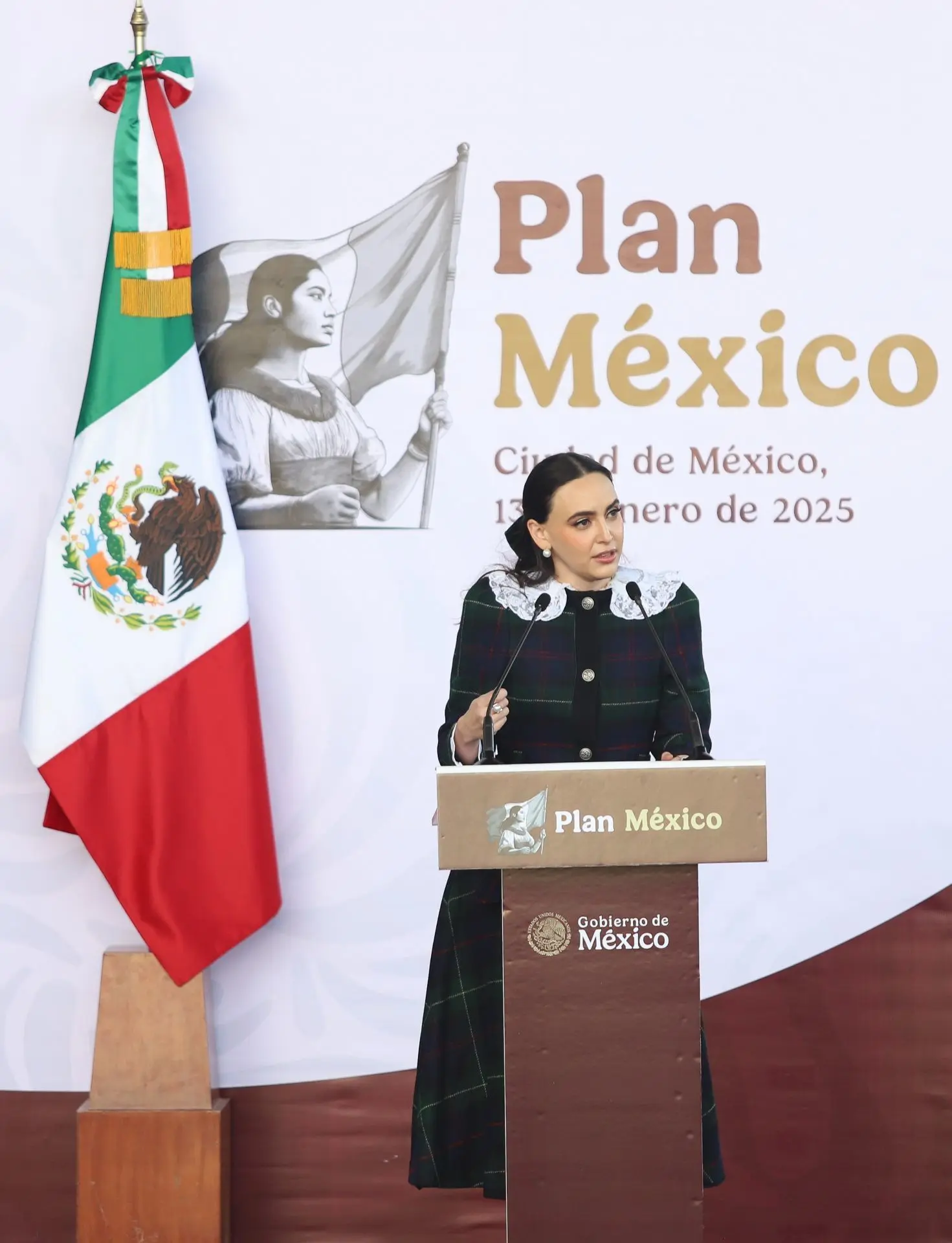 Altagracia Gómez en su intervención del Plan México Claudia Sheinbaum