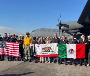 Las dos maneras en que México ayuda a combatir los incendios en Los Ángeles