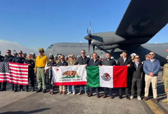 El Gobierno mexicano envió equipos de apoyo