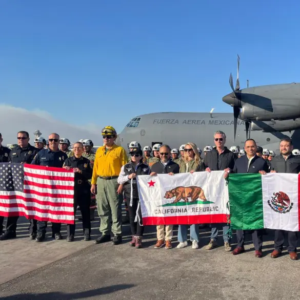 Las dos maneras en que México ayuda a combatir los incendios en Los Ángeles