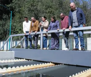Clara Brugada entrega planta potabilizadora Río Magdalena I
