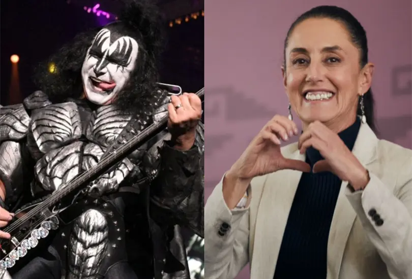 Gene Simmons agradece a la presidenta de M&eacute;xico por la ayuda enviada.