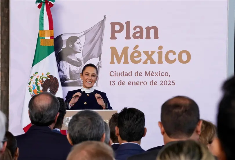 Sheinbaum busca que M&eacute;xico sea la econom&iacute;a 10 del mundo.
