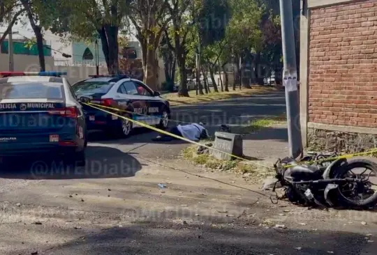 Ladrón es abatido tras asaltar a una mujer en Naucalpan