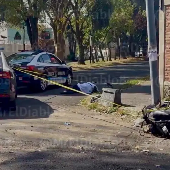 Ladrón es abatido tras asaltar a una mujer en Naucalpan