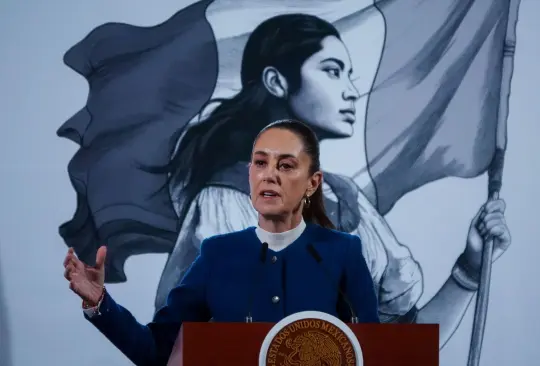 Claudia Sheinbaum en conferencia de prensa