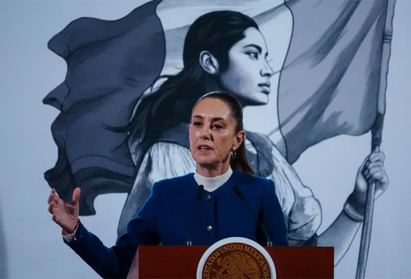 Claudia Sheinbaum en conferencia de prensa