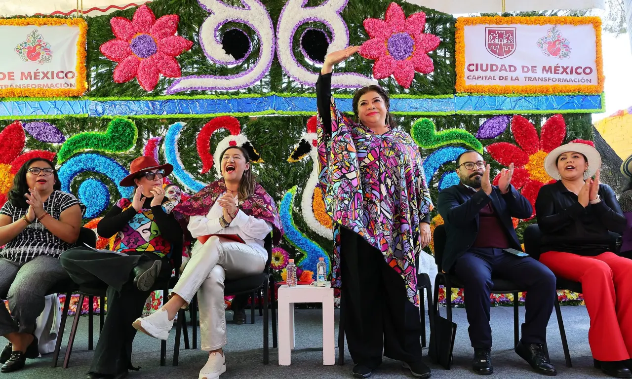  Clara Brugada inaugura programa Yólotl Anáhuac 