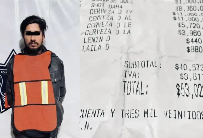 Le quer&iacute;an cobrar 53 mil pesos en un table en Ciudad Ju&aacute;rez