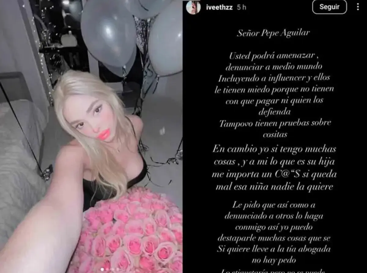  La influencer respondió a la señalamientos de la Dinastía Aguilar. 