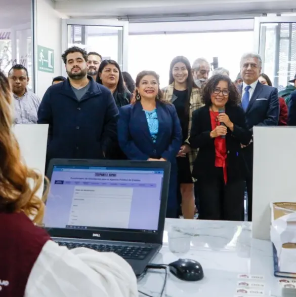 Clara Brugada inaugura la agencia de empleo Tecpantli Icpac para apoyar a desempleados