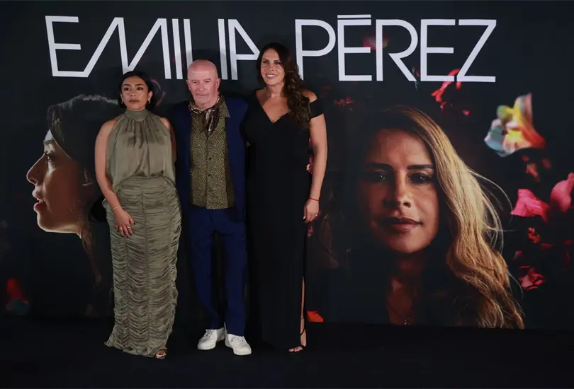 En conferencia de prensa, Jacques Audiard, Adriana Paz y Karla Sof&iacute;a Gasc&oacute;n hablaron sobre la pol&eacute;mica de Emilia P&eacute;rez